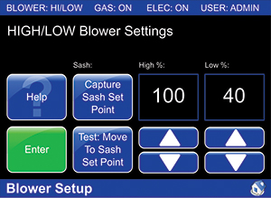 High/Low Blower Mode